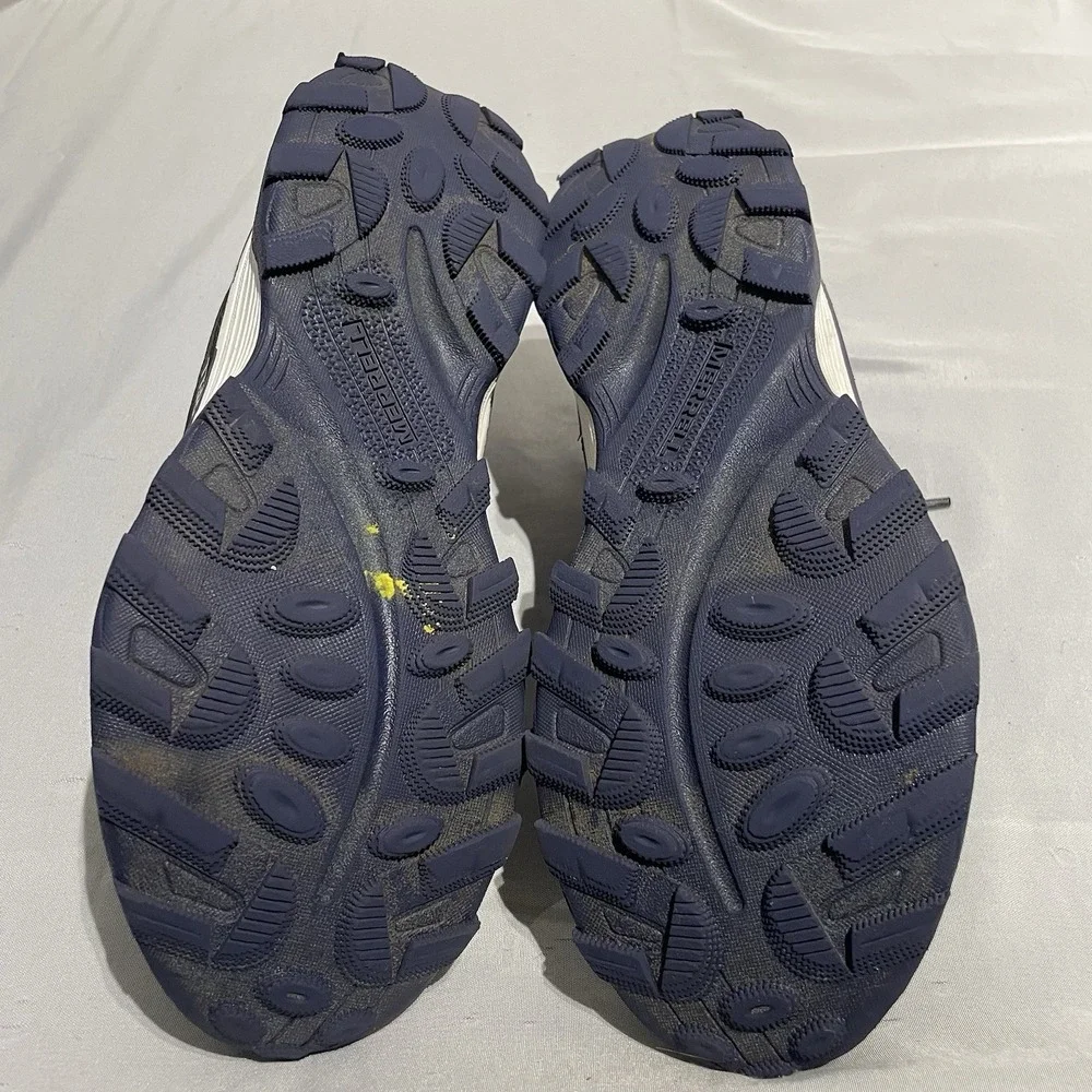 Merrell Moab Speed Shoes Youth Size 5‎ Blue Black Athletic Hiking Sneakers